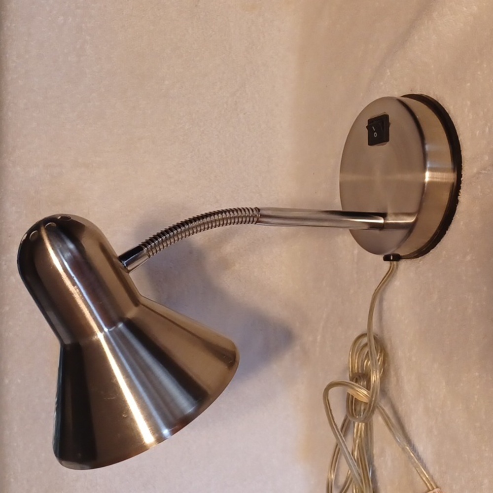 Desk lamp reading lamp chrome bedside table lamp